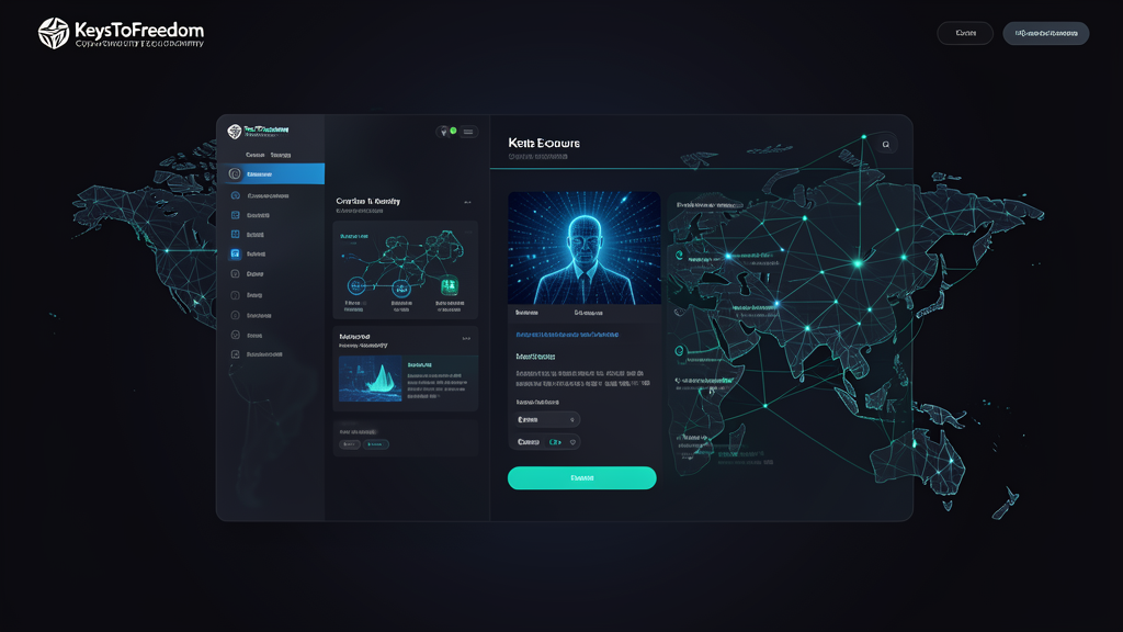 Abstract crypto education and community artwork